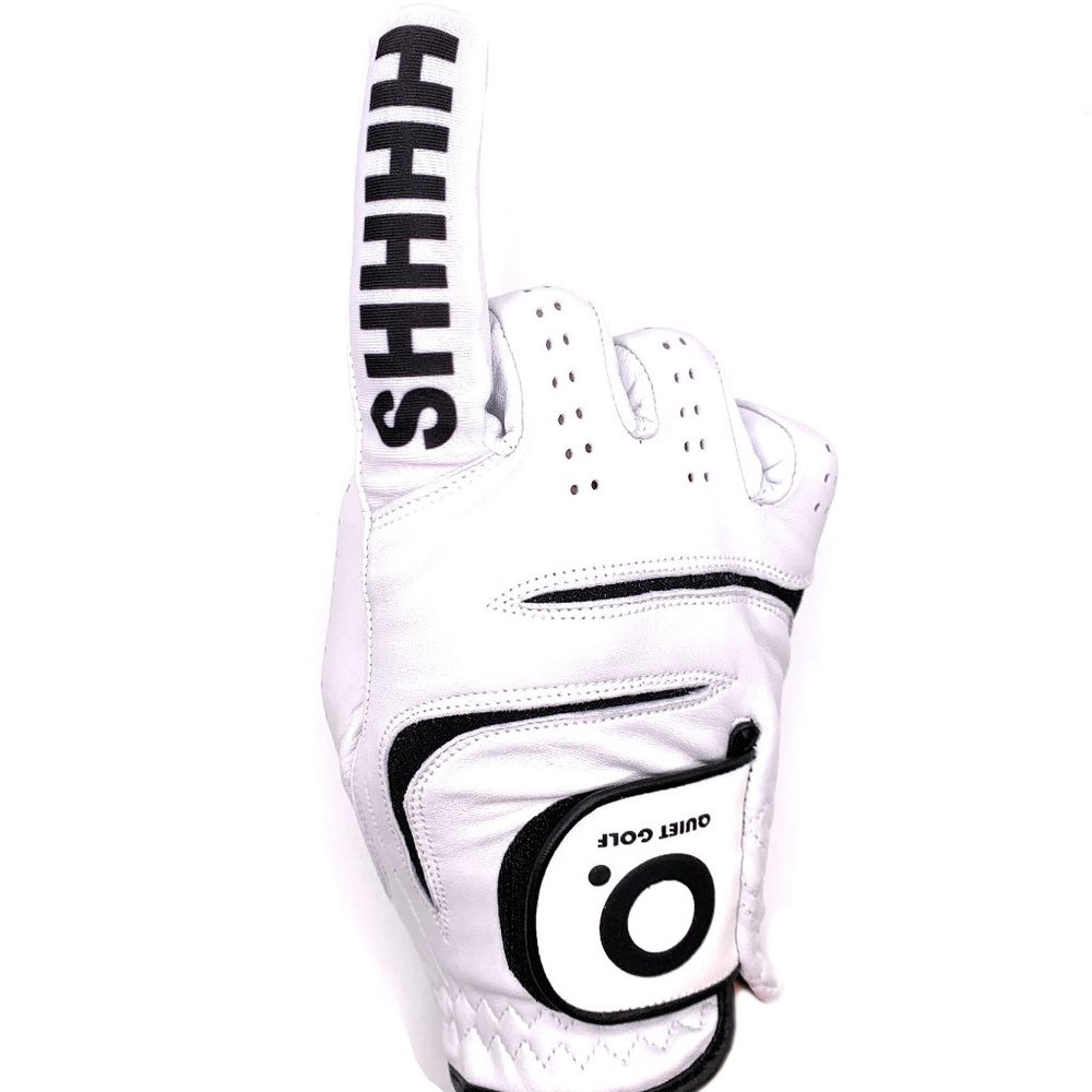 Quiet Golf White SHHHH™ Golf Glove